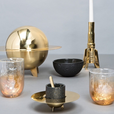 Seletti Meteorite Glas Large