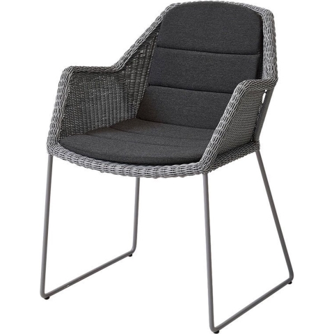 Cane-Line Zitkussen Voor Breeze Tuinstoel Black