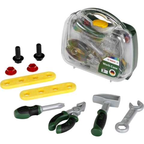 Bosch Mini Gereedschapskist - Speelgoed - Groen - Bosch Mini - OneSize - Gereedschap