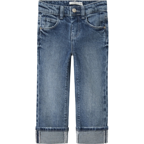 Name It Jeans - Noos - NmfRose - Medium+ Blue Denim - Name It - 5 jaar (110) - Jeans