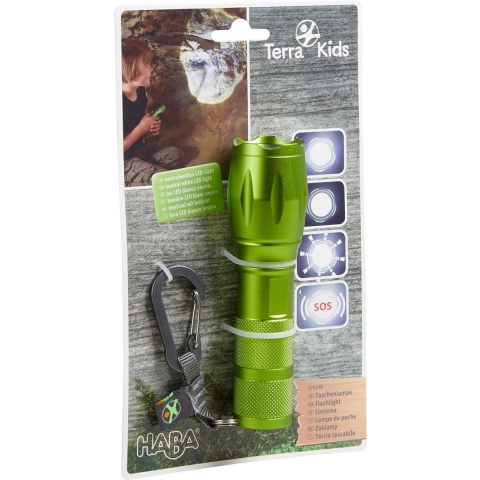 HABA Terra Kids Zaklamp - Groen - Terra Kids - OneSize - Zaklampen