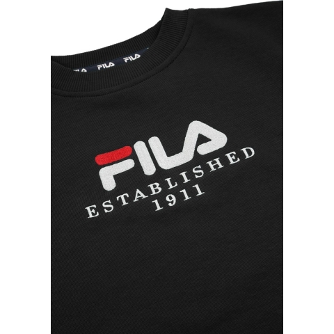 Fila Sweatshirt - Benna - Zwart m. Logo - Fila - 7-8 jaar (122-128) - Sweatshirt