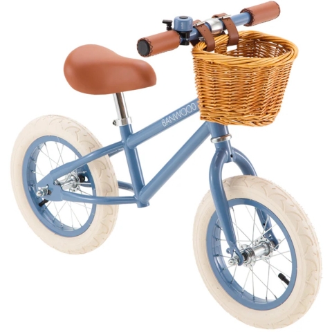Banwood Loopfiets - First Go! - 3-5 Jaar - Blauw - Banwood - OneSize - Loopfietsen