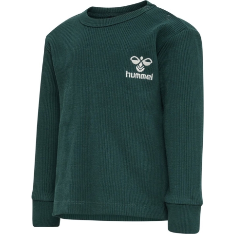 Hummel Blouse - HmlSami - Rib - Deep Teal - Hummel - 68 - Shirts