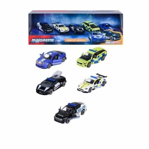Majorette Auto's - 5-pack - Reddingswereld - Majorette - OneSize - Auto