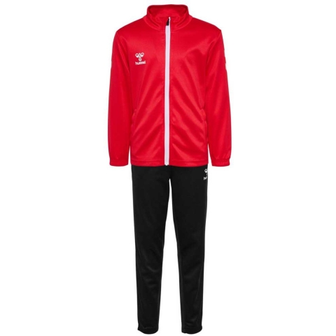 Hummel Trainingspak - hmlLogo - Echt rood/zwart - Hummel - 14 jaar (164) - Trainingspak
