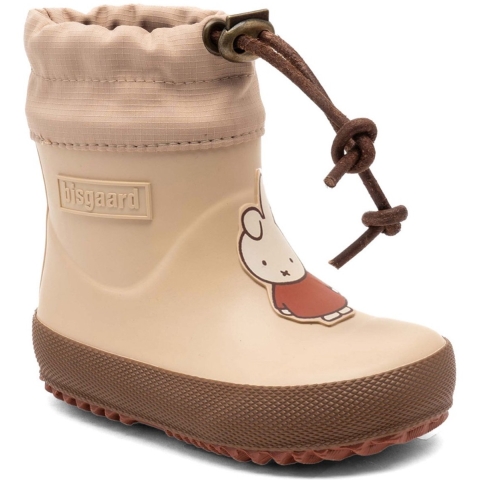 Bisgaard Thermolaarzen - Miffy - Cream - Bisgaard - 23 - Regenlaarzen