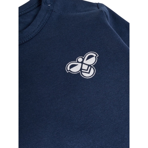 Hummel Romper l/s - hmlMini - Dress Blues - Hummel - 56 - Romper L/S