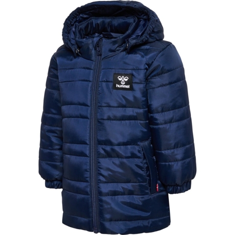 Hummel Gevoerde Jas - hmlMosgrave Tex - Black Iris - Hummel - 1 jaar (80) - Donsjassen