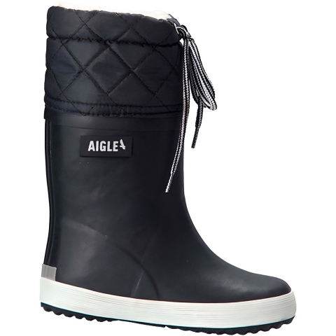 Aigle Thermolaarzen - Giboulee 2 - Navy/Wit - Aigle - 38 - Regenlaarzen