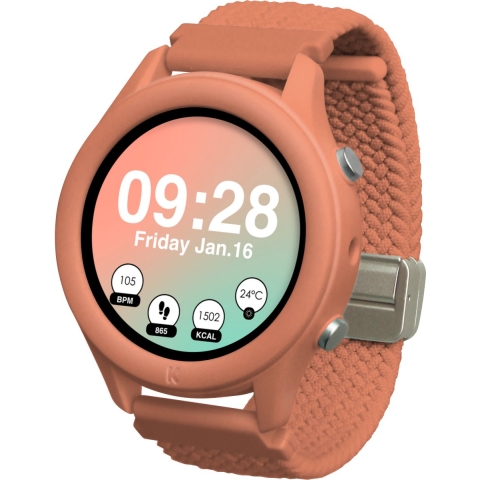Kidywolf Horloge - K-watch - Smartwatch - Coral - Kidywolf - OneSize - Horloge