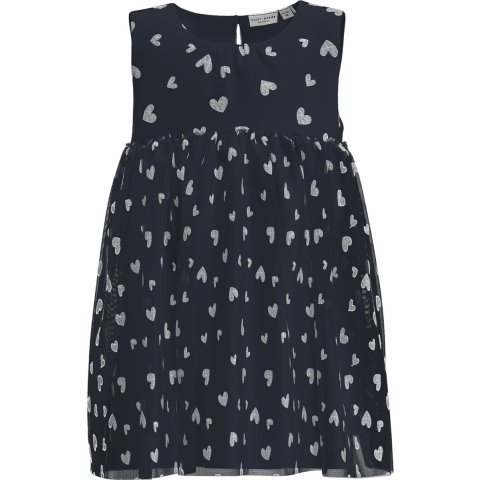 Name It Jurk - NmfVabos - Navy Blazer/Heart - Name It - 4 jaar (104) - Jurk
