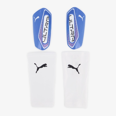 Puma Scheenbeschermers - Ultra Light Sleeve - Ultra Blue/Puma Wh - Puma - S - Small - Scheenbeschermers