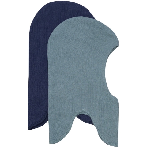 Minymo Bivakmuts - 2-lag - 2-pack - Bivakmuts - Goblin Blue - Minymo - 74 - Bivakmuts - Dubbel