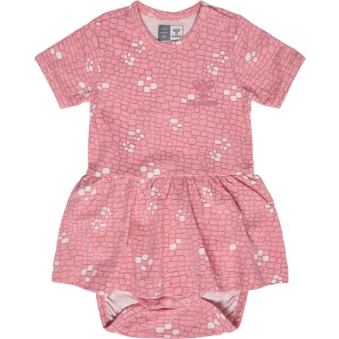Hummel Body met Rok s/s - hmlZanzi - Roze - Hummel - 3 jaar (98) - Romper S/S