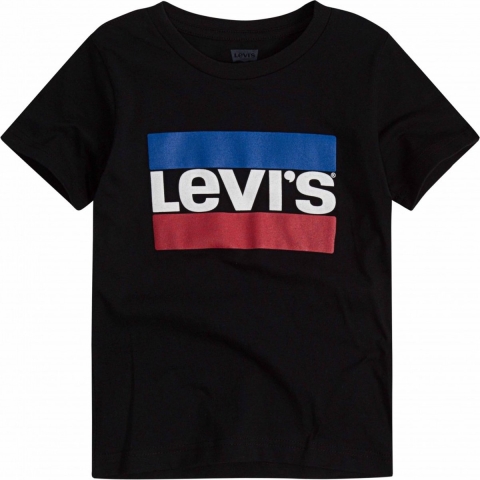 Levis T-Shirt - Zwart m. Logo - Levis - 6 jaar (116) - T-Shirts