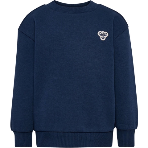 Hummel Sweatshirt - HmlMini Bee - Dress Blues - Hummel - 74 - Sweatshirt