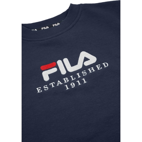 Fila Sweatshirt - Benna - Black Iris m. Logo - Fila - 1½-2 jaar (86-92) - Sweatshirt