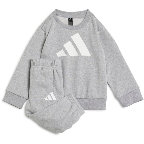 adidas Performance Sweatset - Ik BL FT Jog - Mgreyh/Wit - adidas Performance - 4 jaar (104) - Joggingpakken