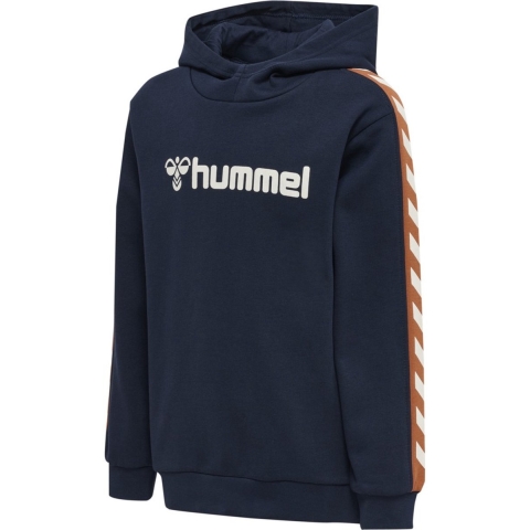 Hummel Hoodie - hmlTakao - Navy - Hummel - 4 jaar (104) - Hoodie