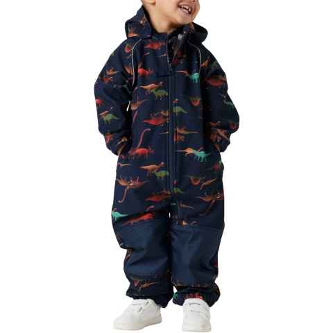 Name It Softshellpak m. Fleece - Noos - NmmAlfa08 - Dark Sapph - Name It - 5 jaar (110) - Softshell