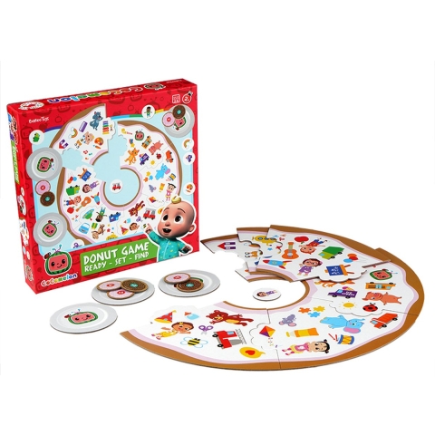 Hasbro Spel - CoComelon Donut Spel - Klaar, klaar, zoeken - Hasbro - OneSize - Spel