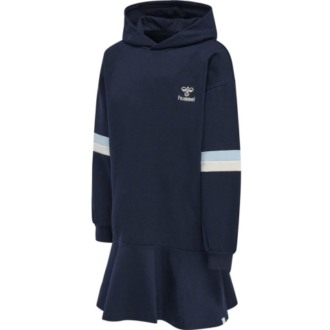 Hummel Jurk met capuchon - hmlBeverly - Black Iris - Hummel - 8 jaar (128) - Jurk