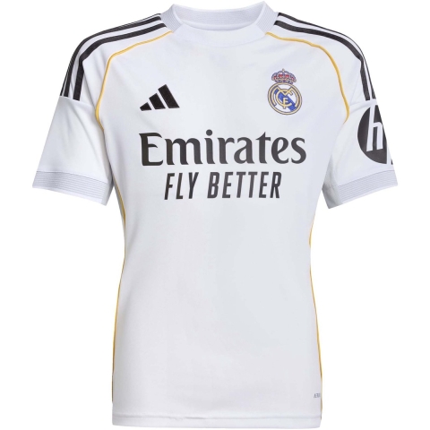 adidas Performance Voetbalshirt - Real Madrid - Wit m. Logo - adidas Performance - 16 jaar (176) - Voetbalshirt