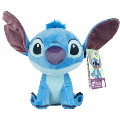 Disney Classic Knuffel m. Geluid - Stitch - 20 cm - Disney - OneSize - Knuffel