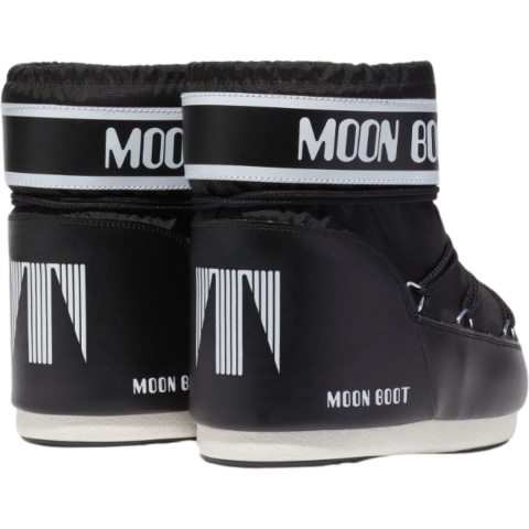 Moon Boot Winterlaarzen - Pictogram laag Nylon - Zwart - Moon Boot - 39/41 - Snowboots