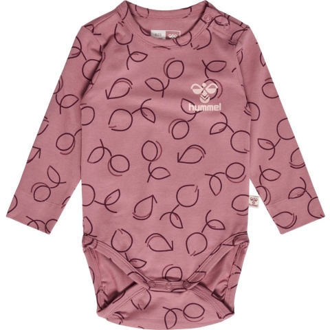 Hummel Romper l/s - hmlElvira - Roze - Hummel - 3 jaar (98) - Romper L/S