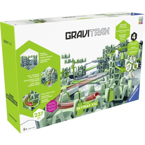 GraviTrax Knikkerbaan - Action Set - Skytrax XXL - 237 Onderdele - GraviTrax - OneSize - Knikkerbaan