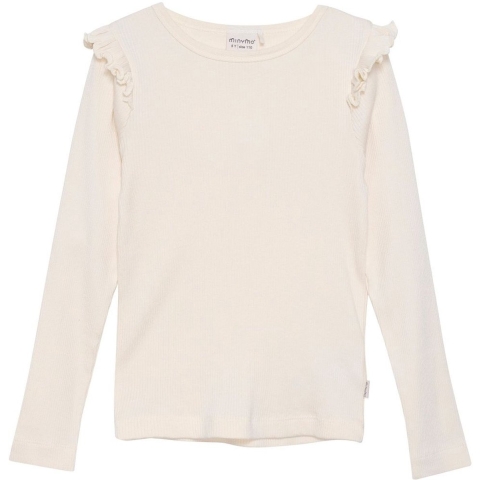 Minymo Blouse - Rib - Zaadparel - Minymo - 9 jaar (134) - Shirts