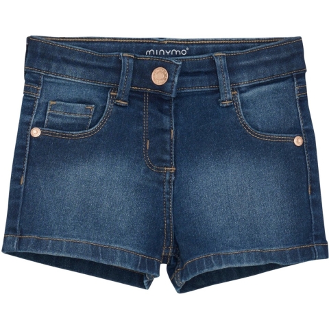 Minymo Shorts - Uitrekken - Denim - Minymo - 3 jaar (98) - Shorts