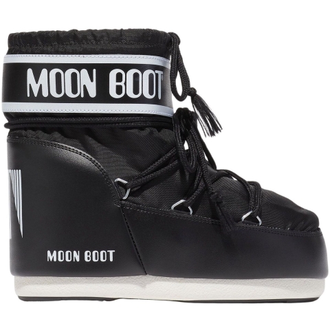 Moon Boot Winterlaarzen - Pictogram laag Nylon - Zwart - Moon Boot - 42/44 - Snowboots