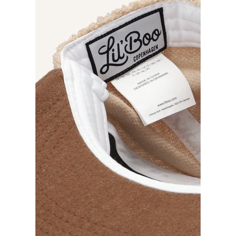 Lil'Boo Copenhagen Pet - Teddy - Brown - Lil' Boo Copenhagen - 52-55 cm - Petten