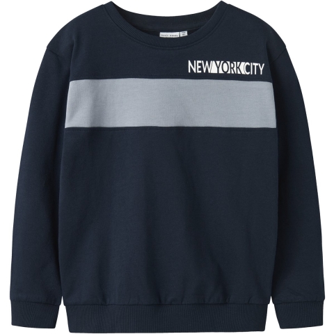 Name It Sweatshirt - NkmVance - Navy Blazer - Name It - 9-10 jaar (134-140) - Sweatshirt