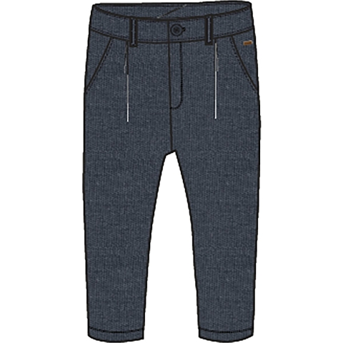 Name It Broek - NbmRobino - Navy Blazer/Solid - Name It - 74 - Broeken - Katoen