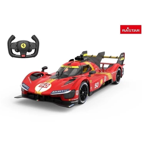 Rastar Op afstand bestuurbaar Auto - Ferrari 499P - 1:14 - Rastar - OneSize - Auto