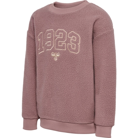 Hummel Fleece Trui - HmlCosso - Twilight Mauve m. Goud - Hummel - 9 jaar (134) - Fleece Jas