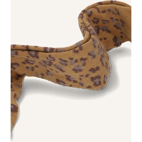 Melton Panty's - Leopard - Koekje - Melton - 86/92 - Panty's