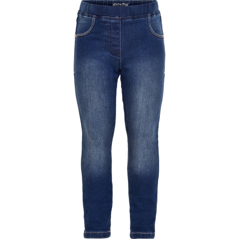 Minymo Jegging - Stretch Slim Fit - Blauw - Minymo - 6 jaar (116) - Jeans