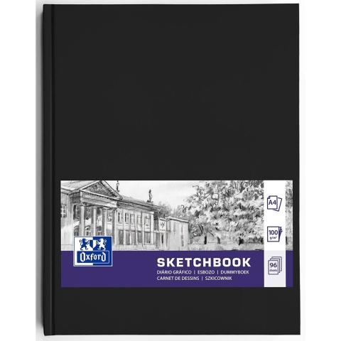 Oxford Schetsboek - Hardcover - A4 - Oxford - OneSize - Notitieboekje