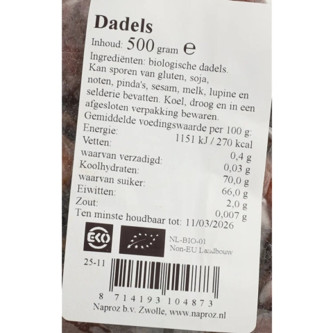 6x It's Amazing Dadels 500 gr