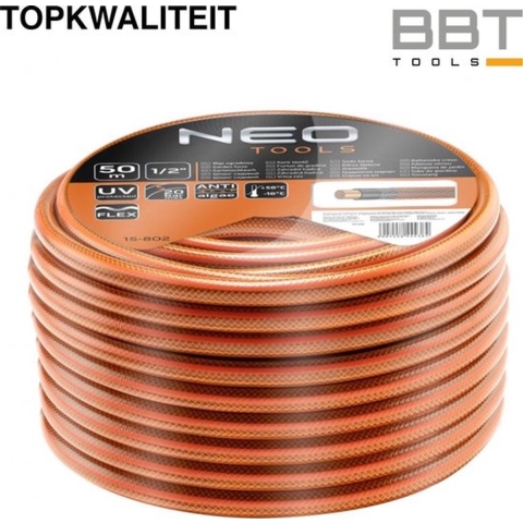 NEO 15-801 - Tuinslang 1/2 x 30 m - 4-laags UV-bestendig