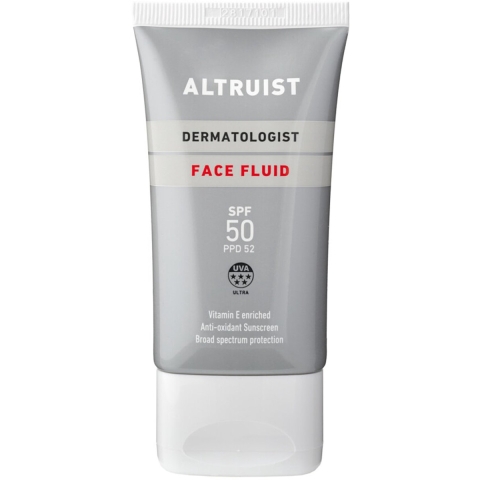 2x Altruist Zonnebrand Creme Face Fluid SPF 50 50 ml