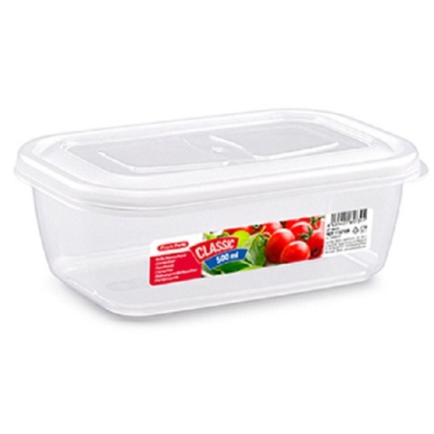 Plasticforte Vershoudbakje vriezer en magnetron - 10x - 500 ML - kunststof -