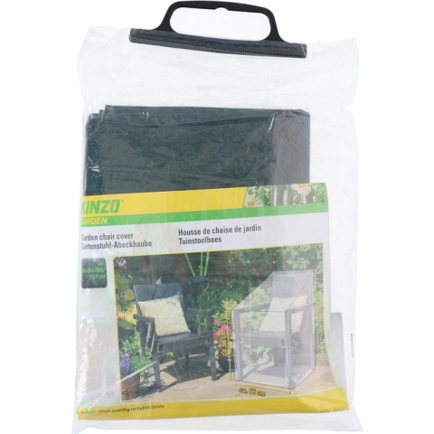 Kinzo Tuinstoelhoes - 3x - groen - waterafstotend - 66 x 107 cm -