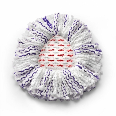 2x Vileda Turbo 3in1 - Vervanging Wit Rood Blauw