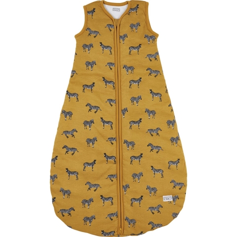 Slaapzak Meyco Rond Panter Jersey Honey Gold 86cm